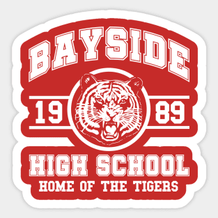 Bayside High School - Home of the Tigers Sticker